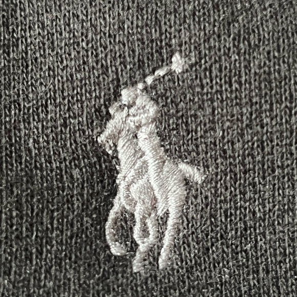 POLO RALPH LAUREN Men’s Hooded Hoodie Vest XL Black Full Zip Logo - Picture 6 of 9